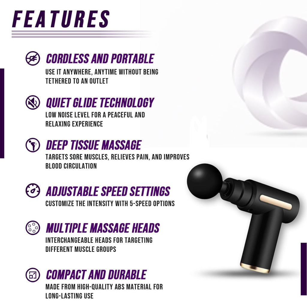 Reset Mode: Cordless Percussion Massage Gun