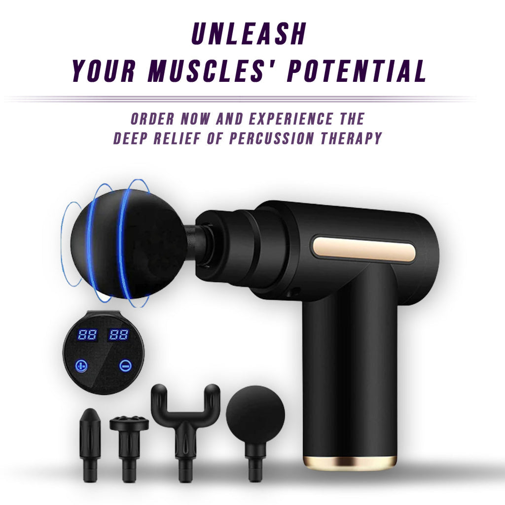 Reset Mode: Cordless Percussion Massage Gun