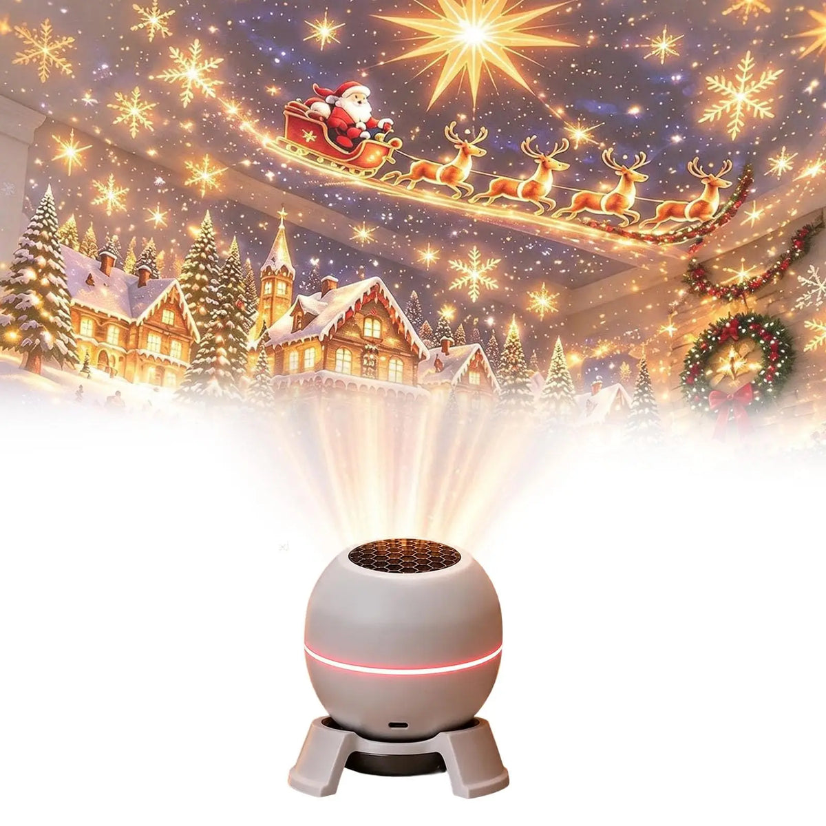 Christmas Projection Night Light