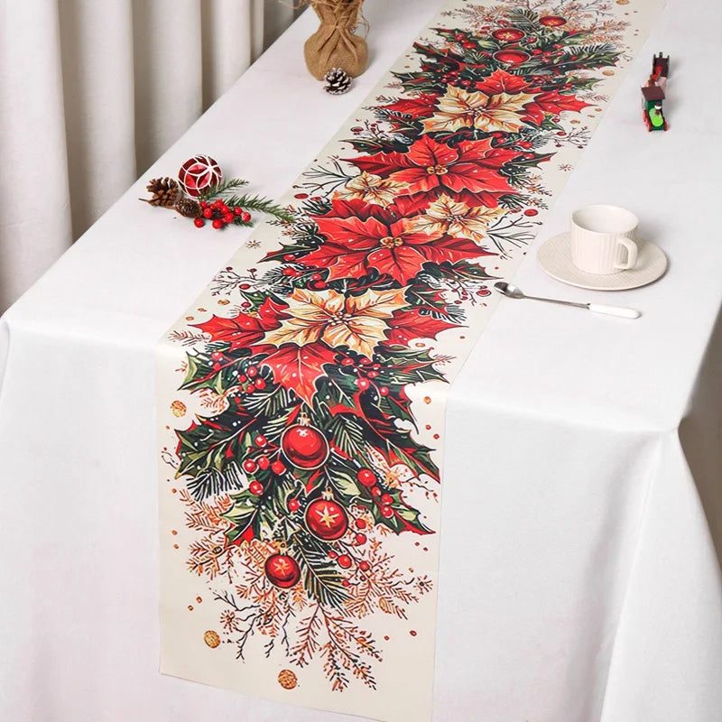 Retro Christmas Table Runner