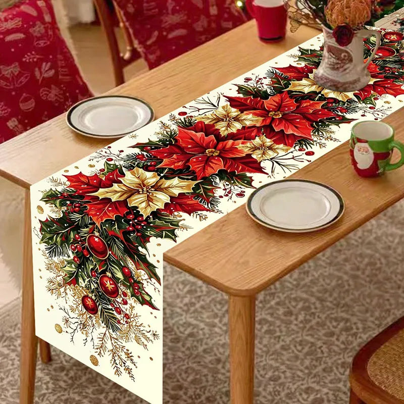 Retro Christmas Table Runner