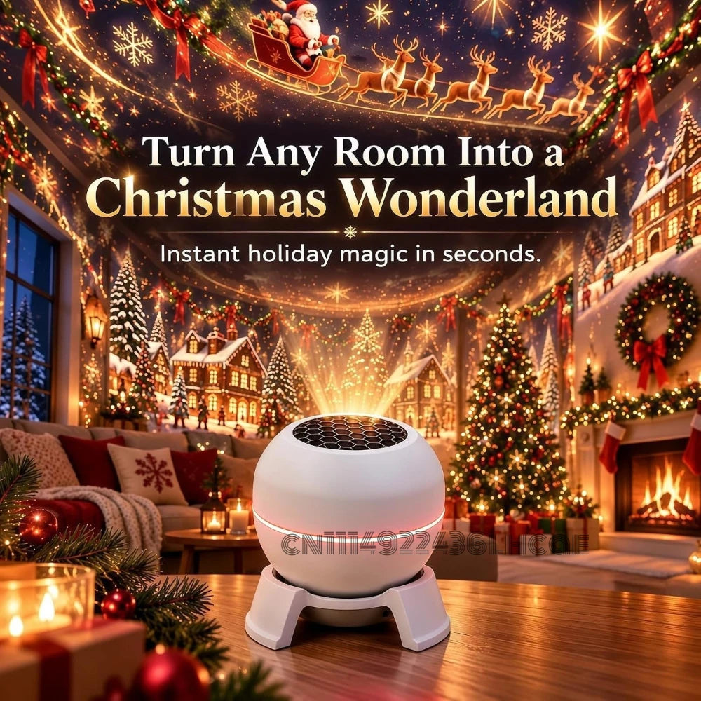 Christmas Projection Night Light