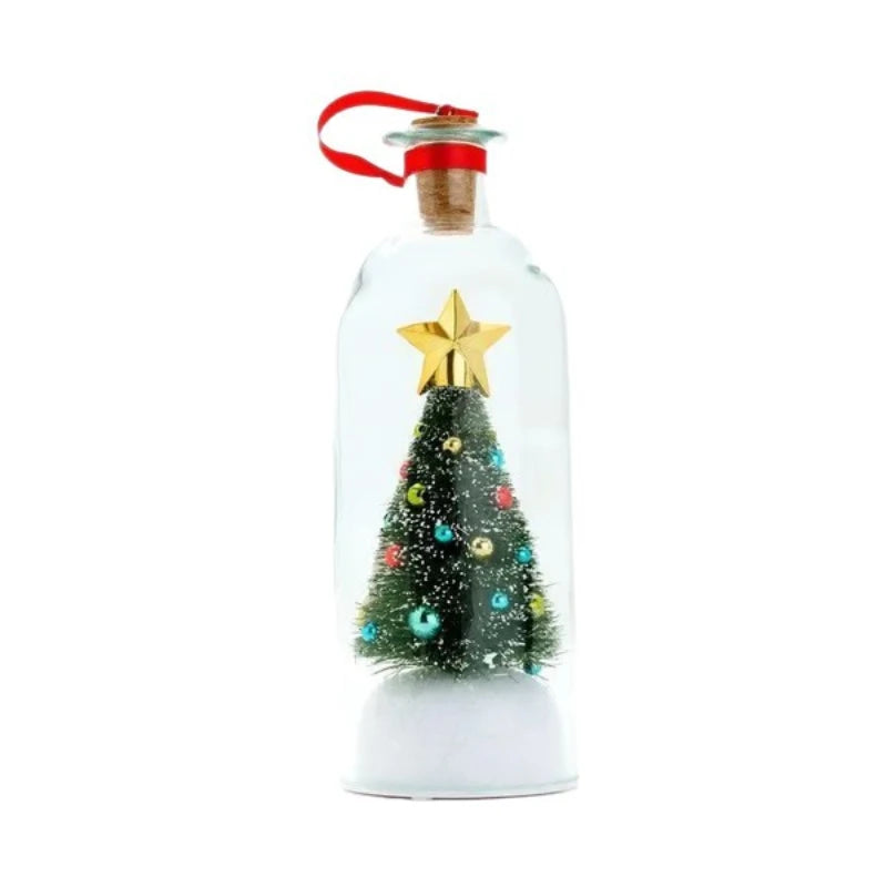Say It Twice: Recordable Christmas Message Bottle Ornament