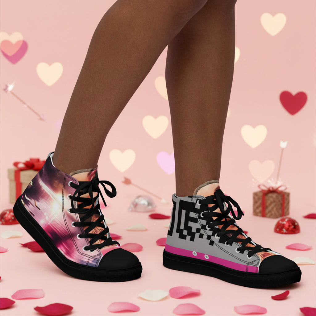 Dress N Code Women's High Top Sneakers